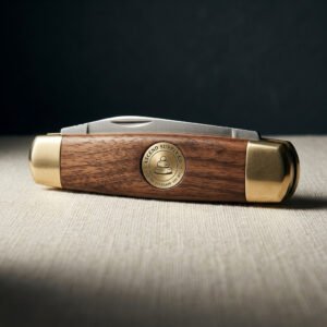 Walnut Pocket Utility Knife by Ascend Supply Co.