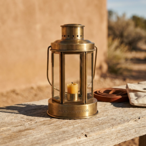 Brass Candle Lantern — I