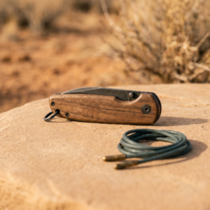 Walnut Pocket Utility Knife — I