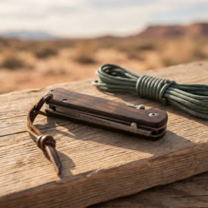 Walnut Pocket Utility Knife — II