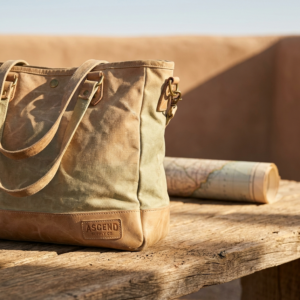 Waxed Field Tote — III