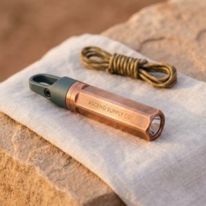 Copper Pocket Flashlight — III