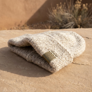 Undyed Wool Watch Cap — III