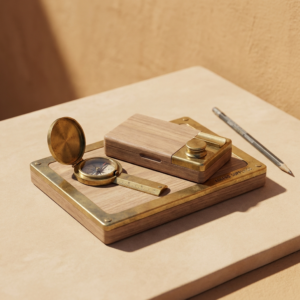 Surveyor Desk Set — III