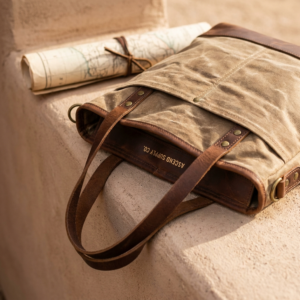 Waxed Field Tote — I