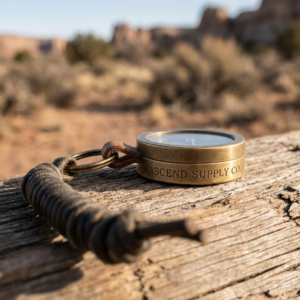 Trail Compass Keychain — III